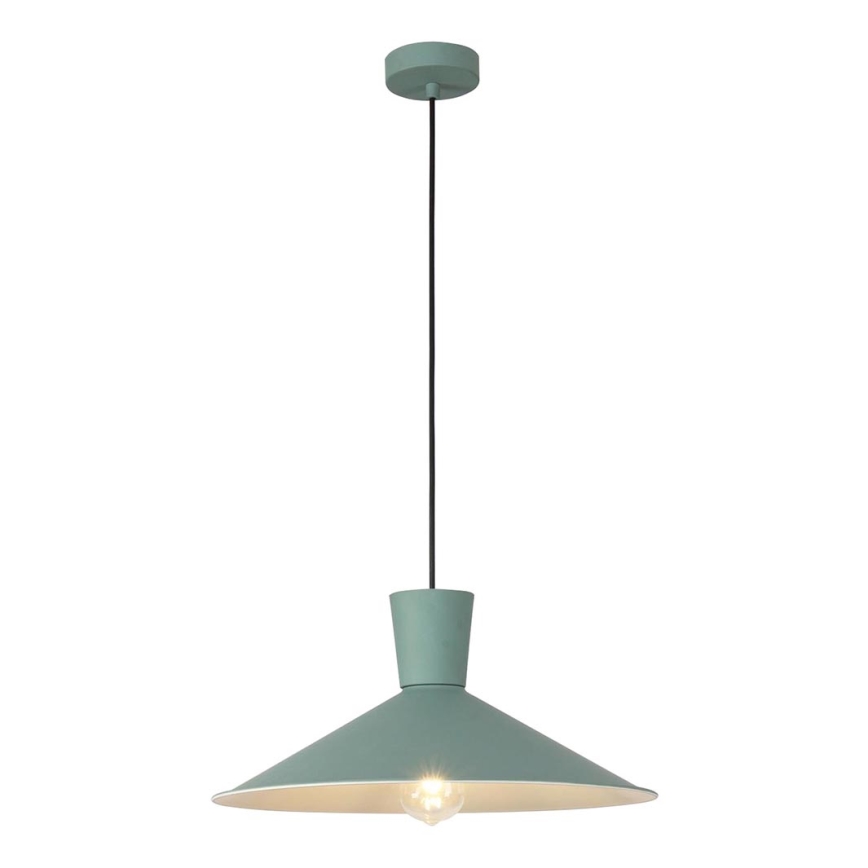Chandelier on a string ELISTA 1xE27/60W/230V turquoise
