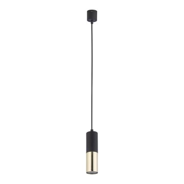 Chandelier on a string ELIT 1xGU10/10W/230V black