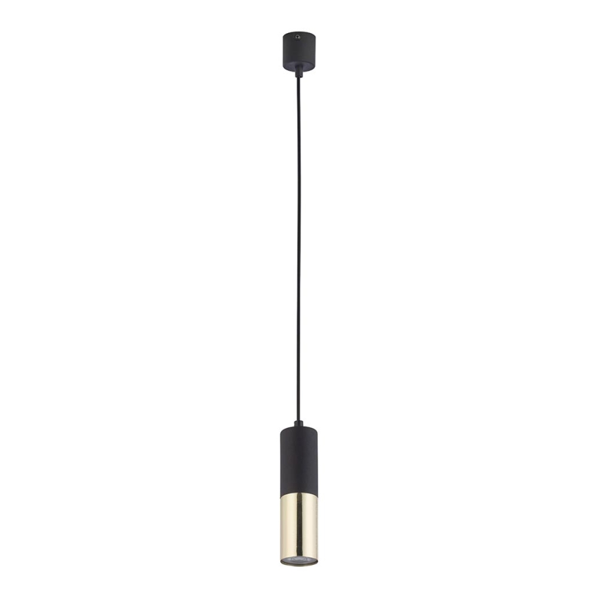 Chandelier on a string ELIT 1xGU10/10W/230V black
