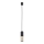 Chandelier on a string ELIT 1xGU10/10W/230V black