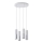 Chandelier on a string ELIT 4xGU10/10W/230V white