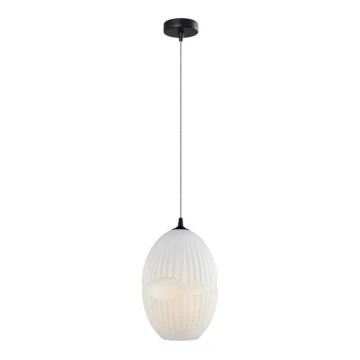 Chandelier on a string ELLIPTIC 1xE27/11W/230V white