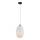 Chandelier on a string ELLIPTIC 1xE27/11W/230V white