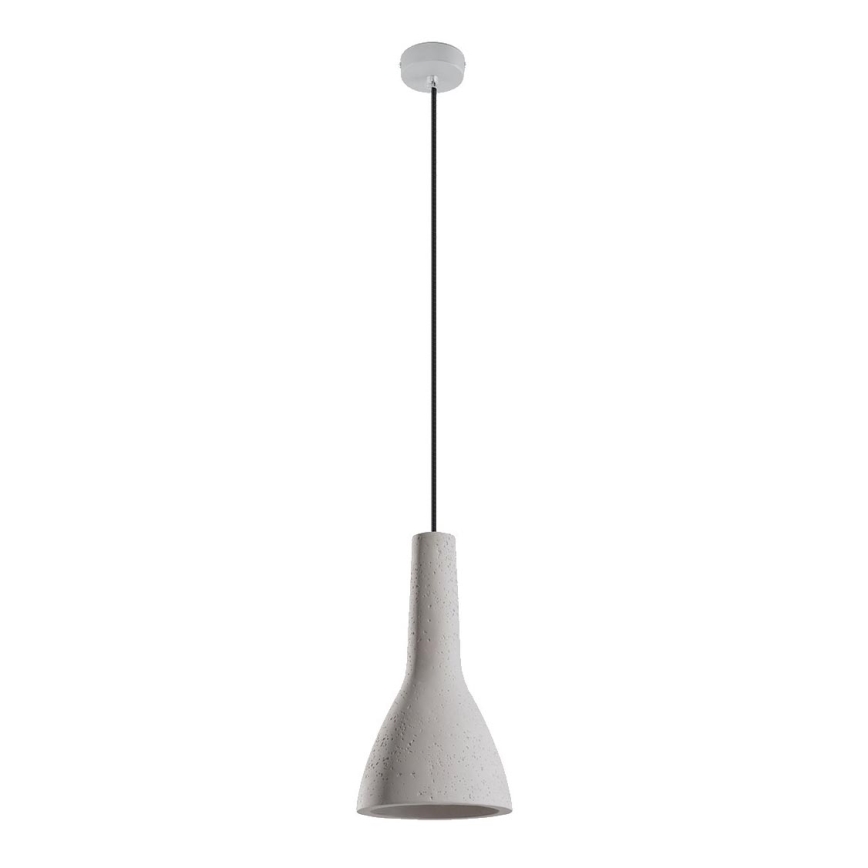 Chandelier on a string EMPOLI 1xE27/15W/230V concrete