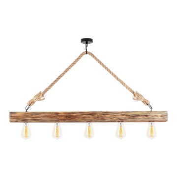 Chandelier on a string EREBOS 5xE27/100W/230V