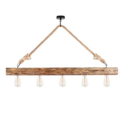 Chandelier on a string EREBOS 5xE27/100W/230V