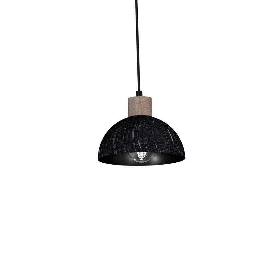 Chandelier on a string ERIK 3xE27/60W/230V brown/black