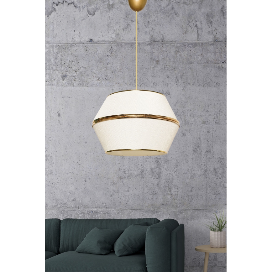 Chandelier on a string ESCAPE 1xE27/60W/230V white