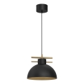 Chandelier on a string ESTATE 1xE27/15W/230V black