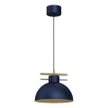 Chandelier on a string ESTATE 1xE27/15W/230V blue