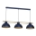 Chandelier on a string ESTATE 3xE27/15W/230V blue
