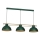 Chandelier on a string ESTATE 3xE27/15W/230V green