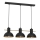 Chandelier on a string ESTATE MINI 3xE27/15W/230V black