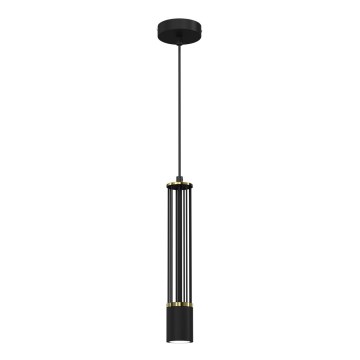 Chandelier on a string ESTILO 1xGU10/40W/230V black