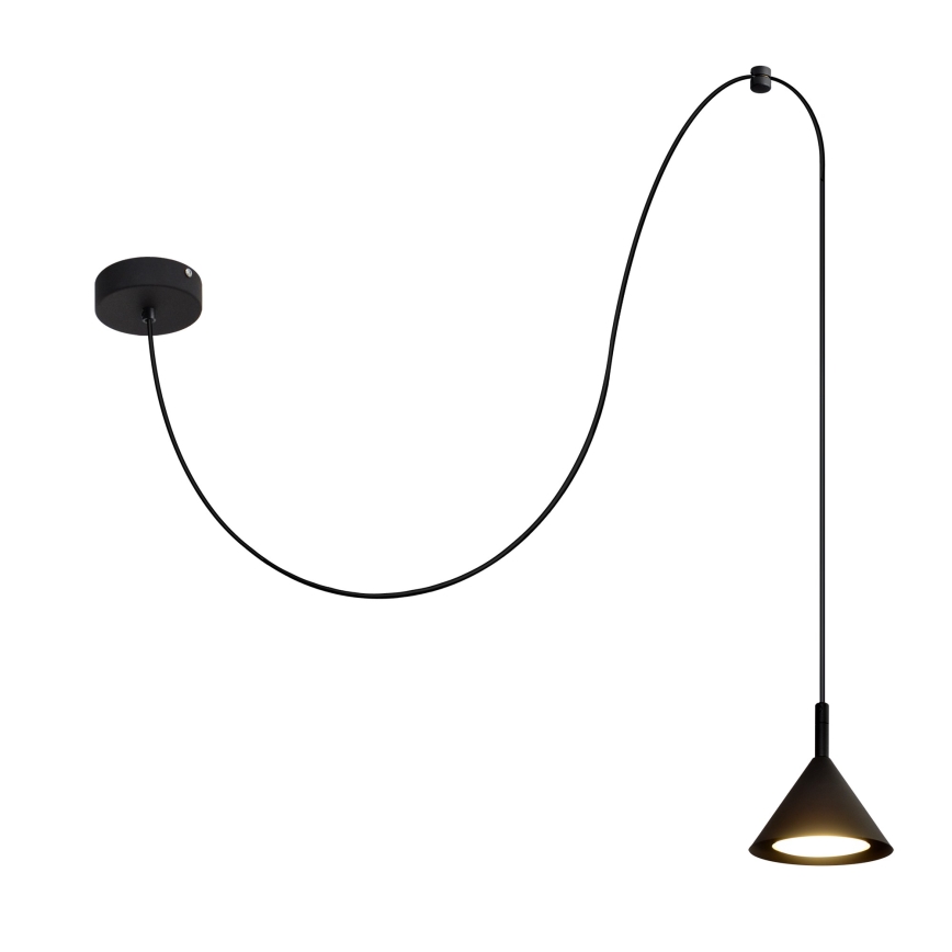 Chandelier on a string ETNA 1xGX53/15W/230V black
