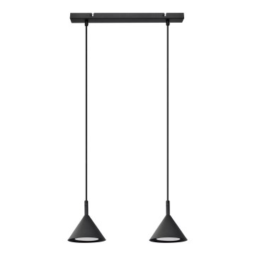 Chandelier on a string ETNA 2xGX53/15W/230V black