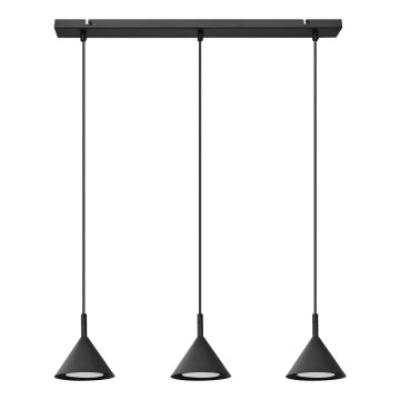 Chandelier on a string ETNA 3xGX53/10W/230V black