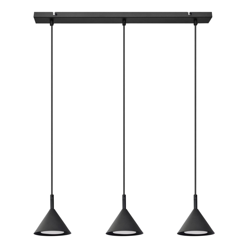 Chandelier on a string ETNA 3xGX53/10W/230V black