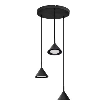 Chandelier on a string ETNA 3xGX53/10W/230V black