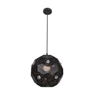Chandelier on a string EUPHORIA 1xE27/40W/230V black