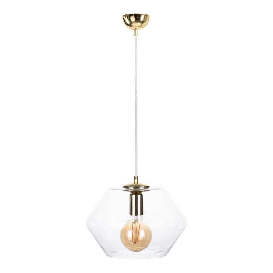 Chandelier on a string EVEL 1xE27/60W/230V gold