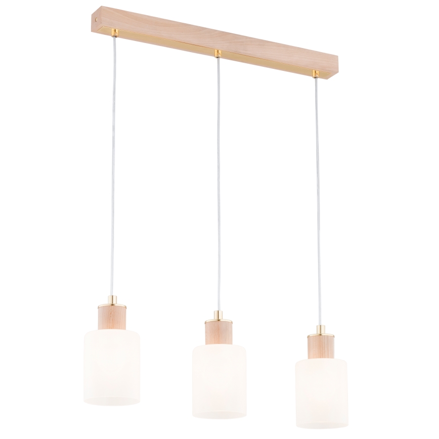 Chandelier on a string EVIC 3xE27/60W/230V