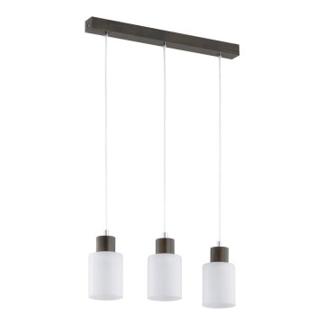 Chandelier on a string EVIC RETRO 3xE27/60W/230V