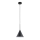 Chandelier on a string FABO 1xE27/15W/230V black