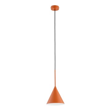Chandelier on a string FABO 1xE27/15W/230V copper