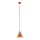 Chandelier on a string FABO 1xE27/15W/230V copper