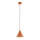 Chandelier on a string FABO 1xE27/15W/230V copper