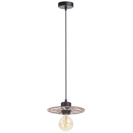 Chandelier on a string FALCO 1xE27/60W/230V d. 20 cm beige