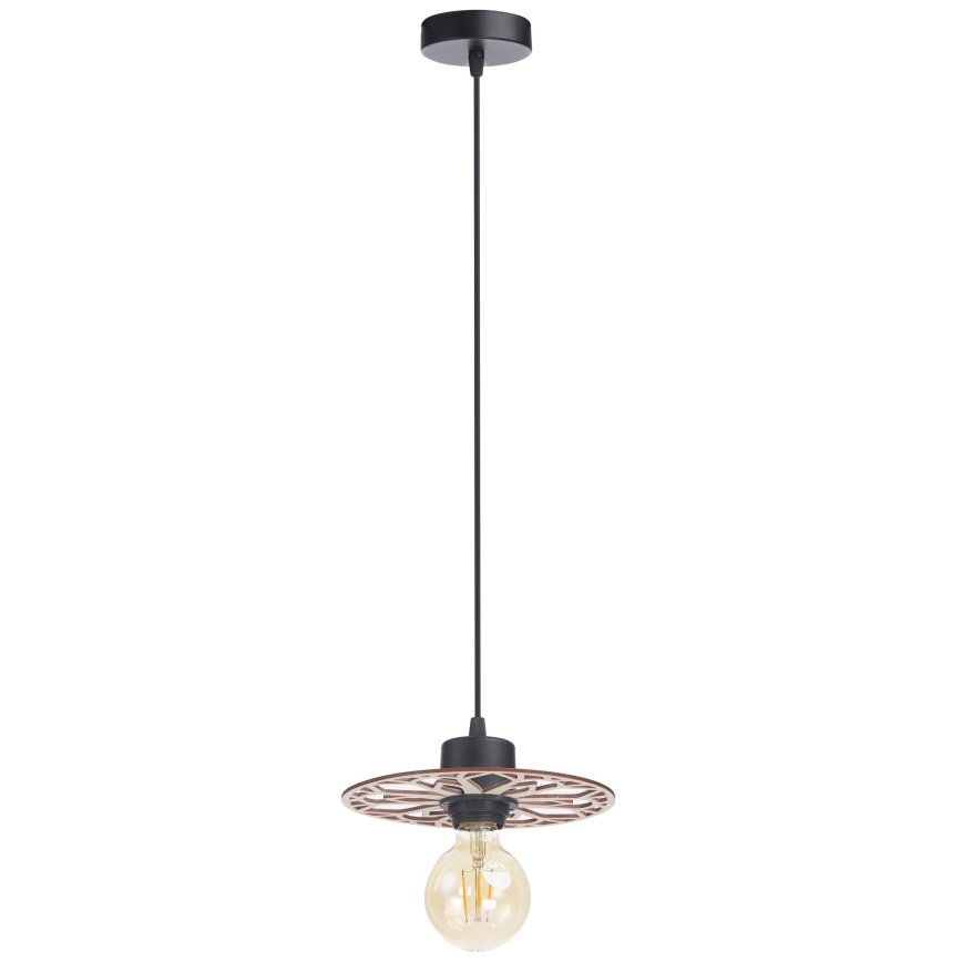 Chandelier on a string FALCO 1xE27/60W/230V d. 20 cm beige