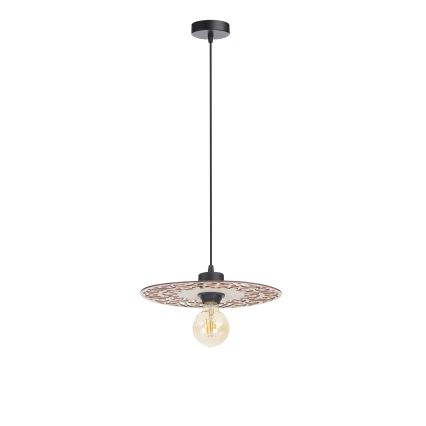 Chandelier on a string FALCO 1xE27/60W/230V d. 30 cm beige
