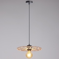 Chandelier on a string FALCO 1xE27/60W/230V d. 30 cm beige