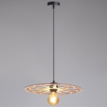 Chandelier on a string FALCO 1xE27/60W/230V d. 40 cm beige