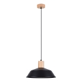 Chandelier on a string FANO 1xE27/15W/230V d. 34 cm black