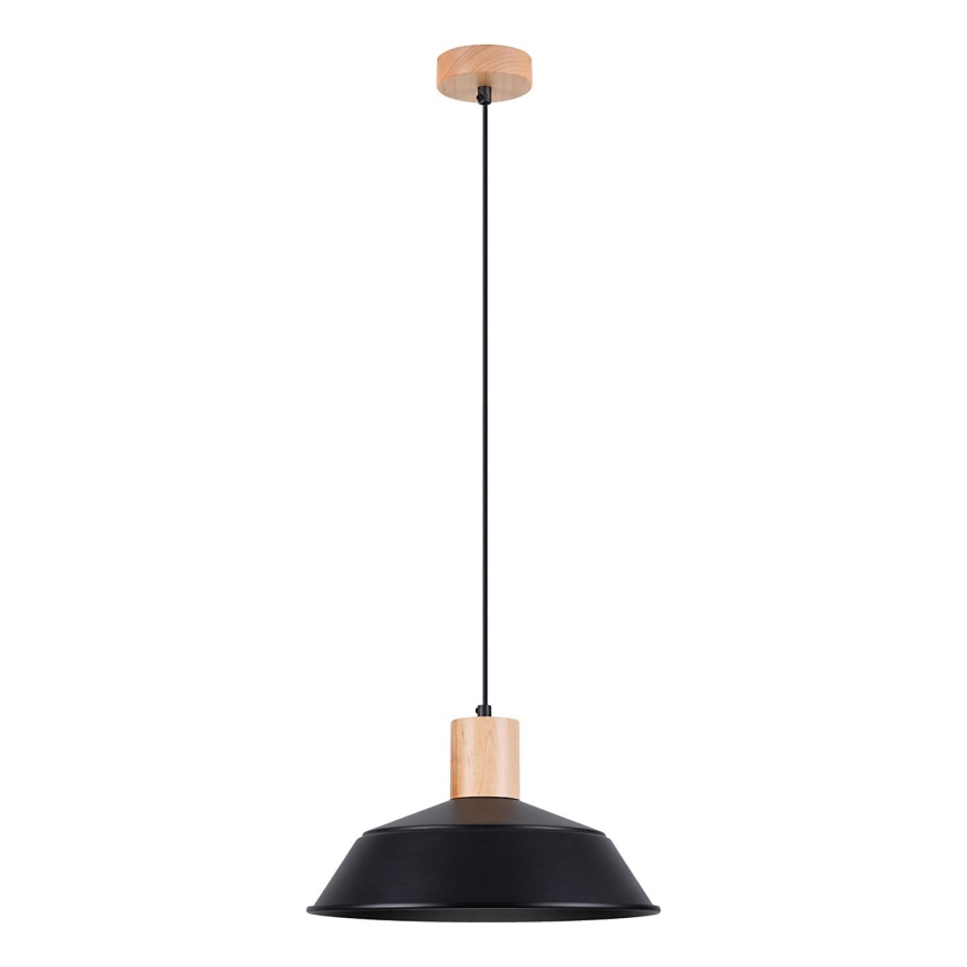 Chandelier on a string FANO 1xE27/15W/230V d. 34 cm black