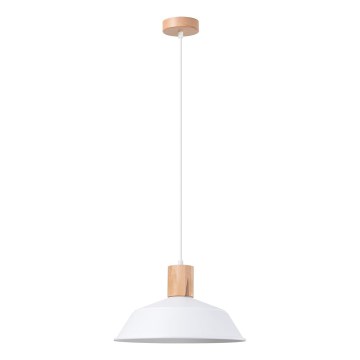 Chandelier on a string FANO 1xE27/15W/230V d. 34 cm white