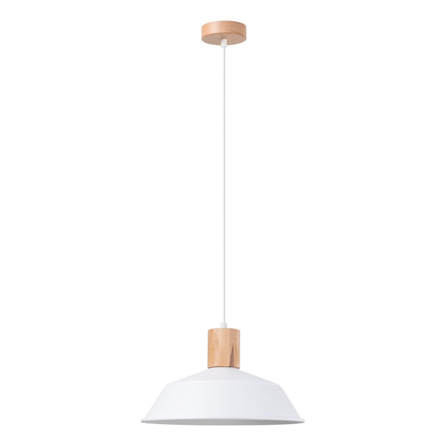 Chandelier on a string FANO 1xE27/15W/230V d. 34 cm white