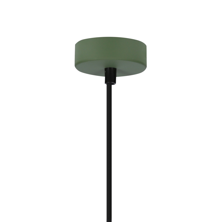 Chandelier on a string FARO 1xE27/40W/230V green/beech