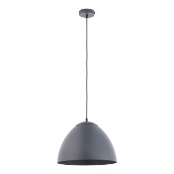 Chandelier on a string FARO 1xE27/60W/230V grey