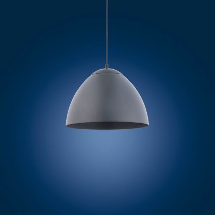 Chandelier on a string FARO 1xE27/60W/230V grey