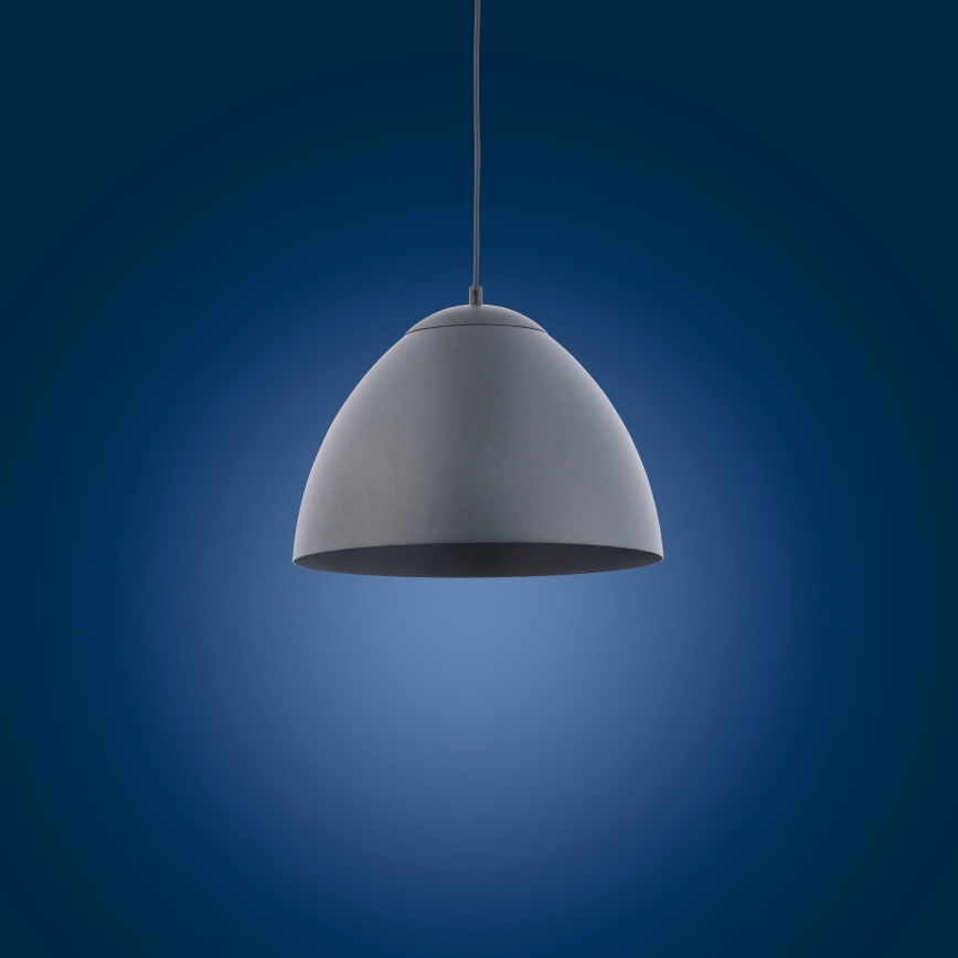 Chandelier on a string FARO 1xE27/60W/230V grey