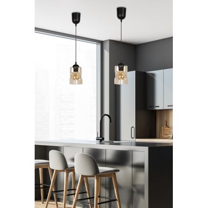 Chandelier on a string FELIS 1xE27/60W/230V
