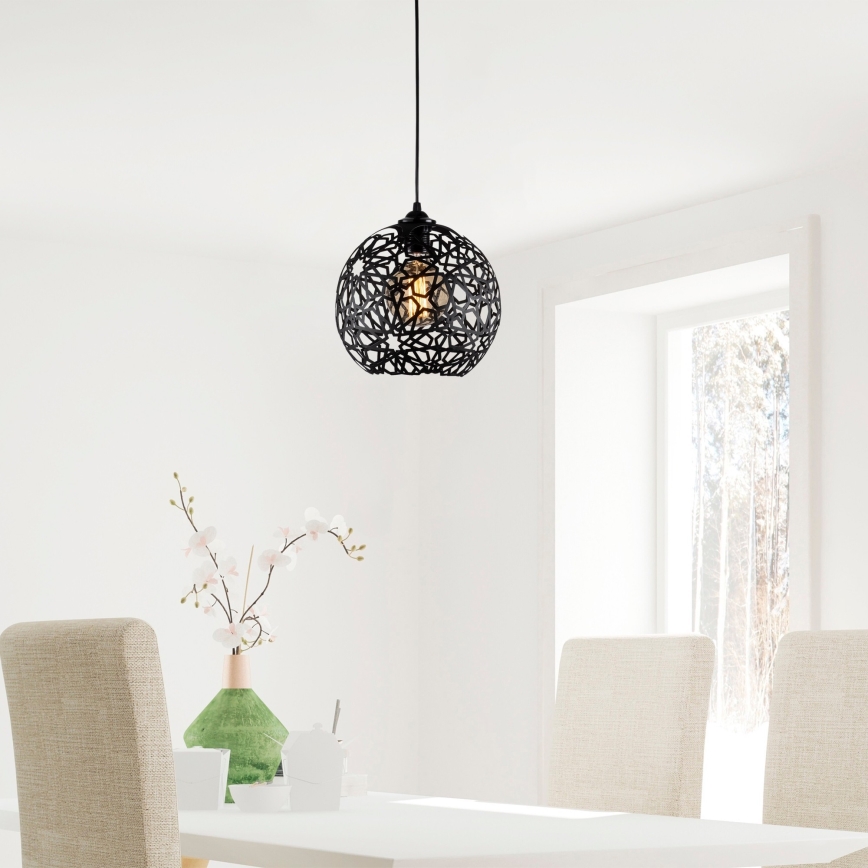 Chandelier on a string FELLINI 1xE27/100W/230V