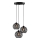 Chandelier on a string FELLINI 3xE27/100W/230V