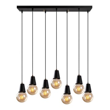 Chandelier on a string FES 7xE27/40W/230V
