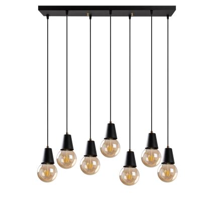 Chandelier on a string FES 7xE27/40W/230V