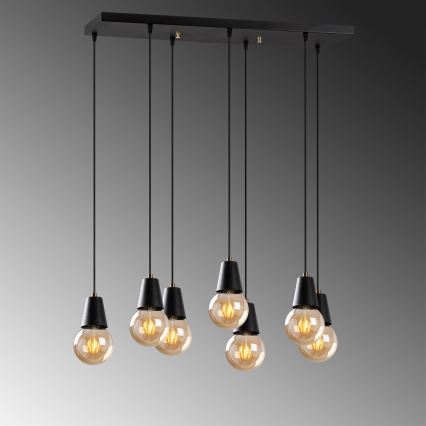 Chandelier on a string FES 7xE27/40W/230V